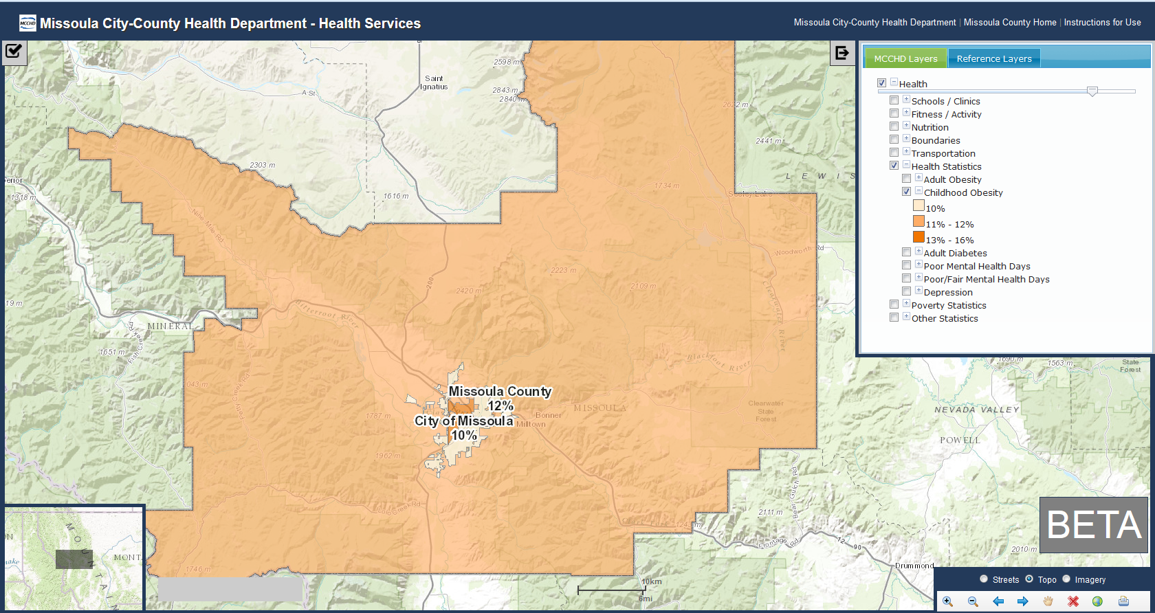 GIS Map_Community Health Map