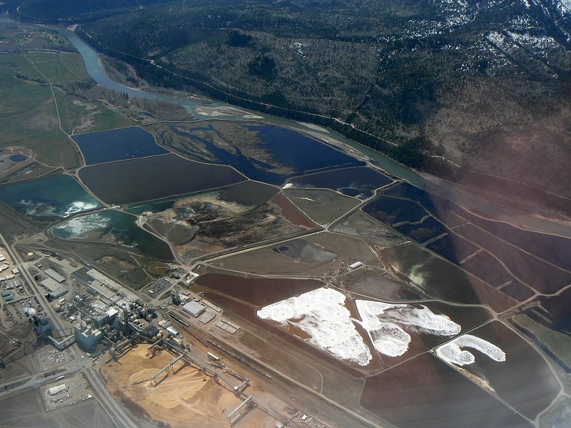 Smurfit Stone Mill site areal view. 