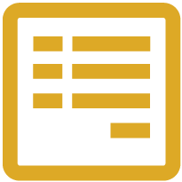 form icon gold color smaller