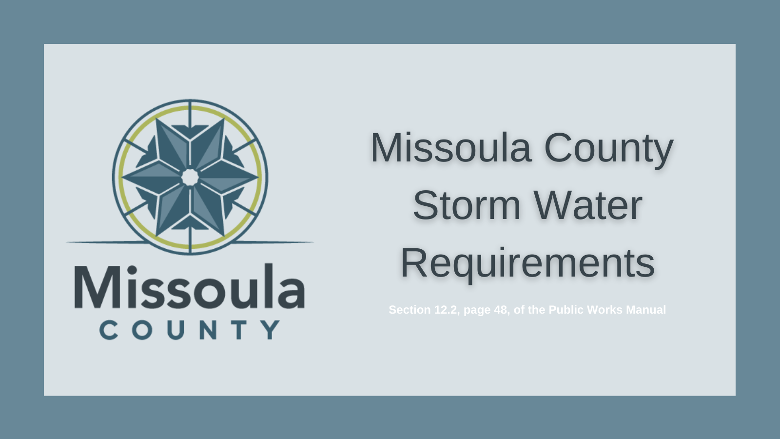 Storm Water
