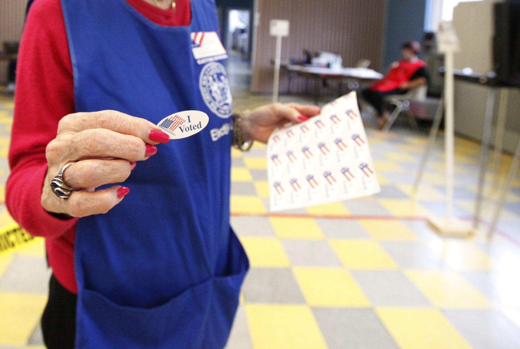 I voted sticker